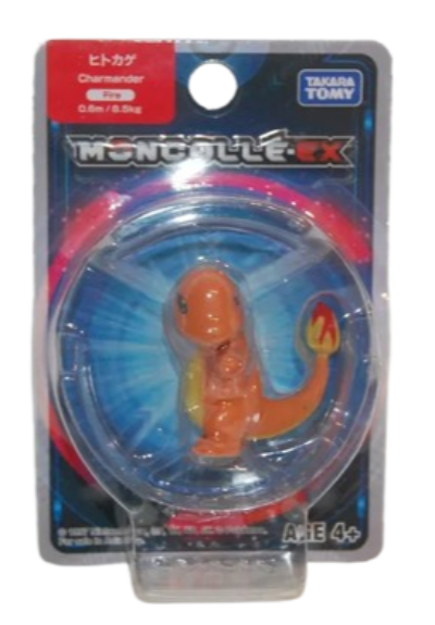 Takara Tomy Moncolle-ex Figures : Pikachu, Fennekin, Charmander, Bulbasaur and more (Individual)