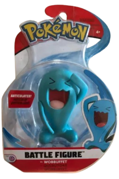 Pokemon Battle Figure Articulated :  Wobbuffet and Metang (Individual)