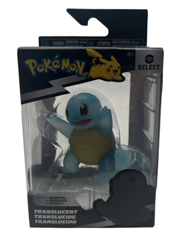 Pokemon Translucent Figure :  Charmander and Squirtle (Individual)