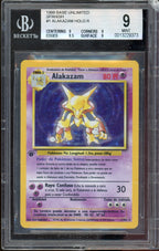 BGS 9 – 1999 Spanish 1st Edition Base Set Alakazam Holo