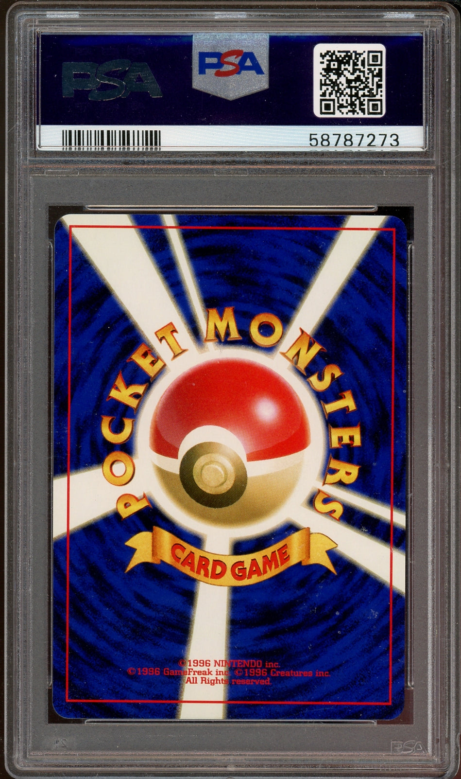 PSA 10 - 1999 POKEMON JAPANESE GYM 2 #53 GIOVANNI'S PERSIAN HOLO