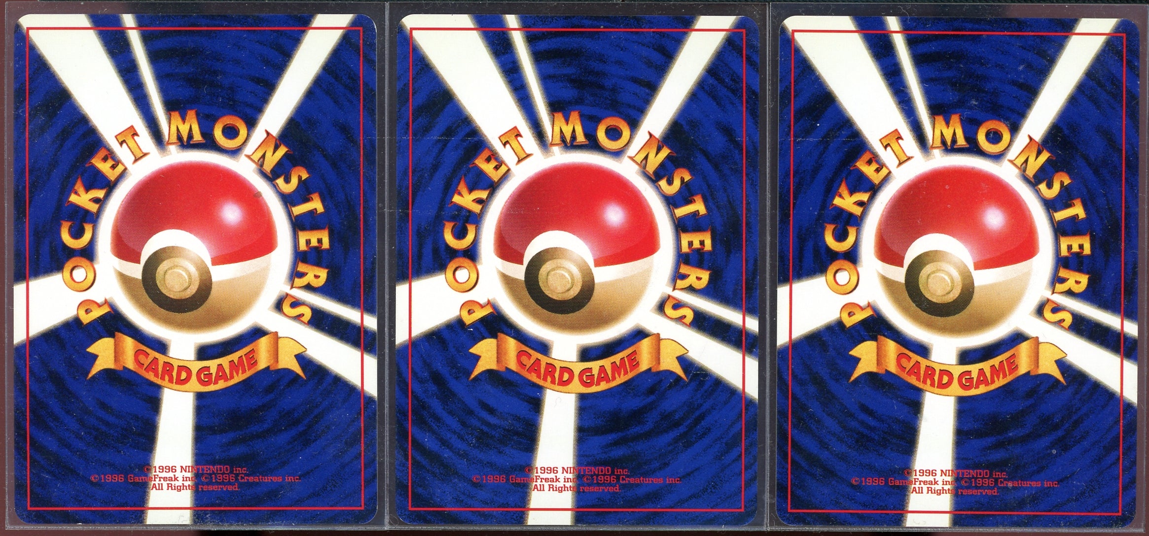 POKEMON - CD PROMO JAP - CHARIZARD/VENUSAUR/BLASTOISE - FULL SET