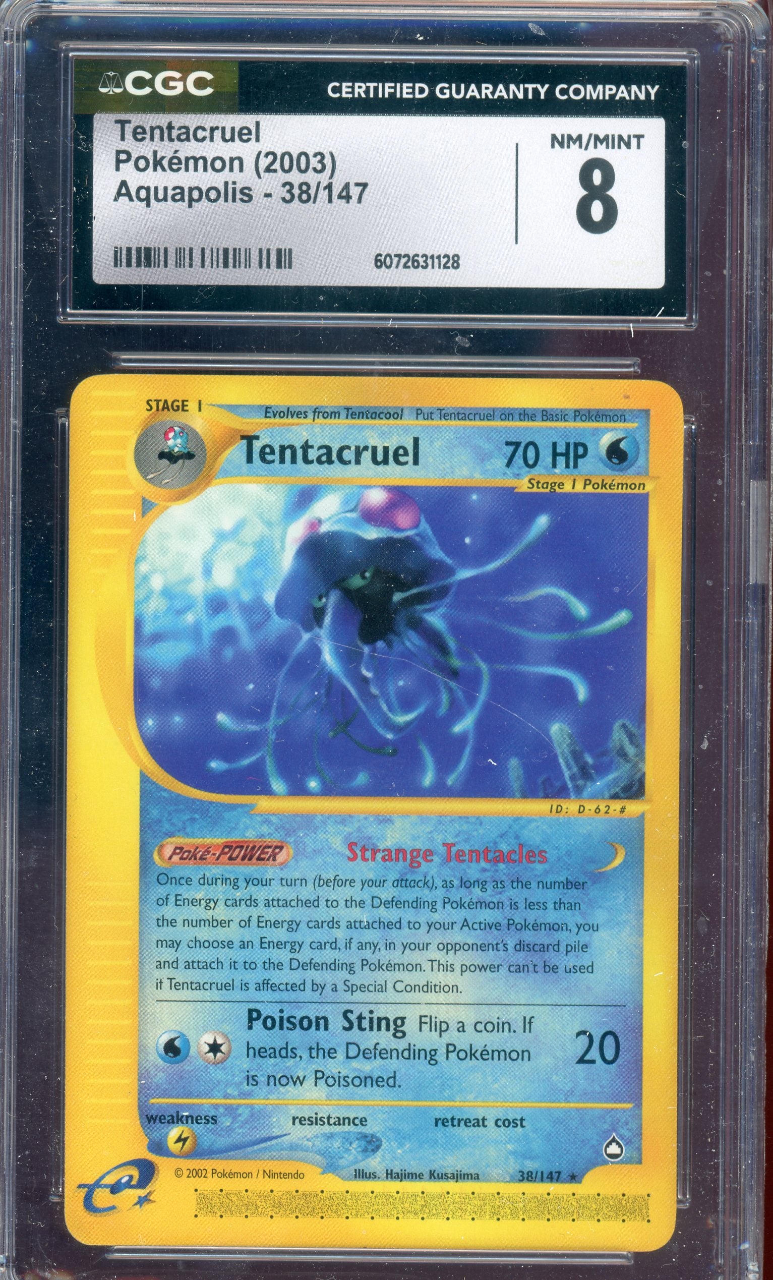 CGC 8 TENTACRUEL AQUAPOLIS