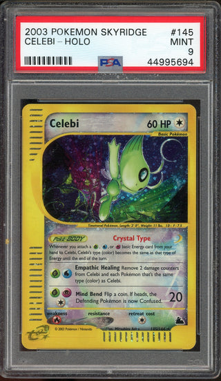 PSA 9 CELEBI-HOLO SKYRIDGE