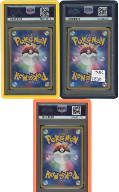PSA 10 ZAPDOS & ARTICUNO & MOLTRES TRAINERS MAGAZINE VOL. 18 TRIO