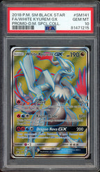 PSA 10 FA/WHITE KYUREM GX SM BLACK STAR PROMO