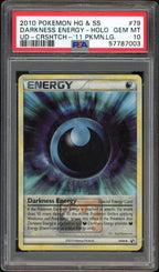 PSA 10 DARKNESS ENERGY-HOLO LEAGUE PROMO POP 4