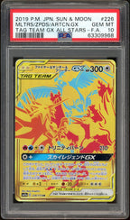 PSA 10 MLTRS/ZPDS/ARTCN.GX TAG TEAM GX ALL STARS-F.A.