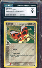 CGC 9 LEDYBA EX DRAGON FRONTIERS