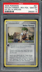 PSA 10 HOLON FARMER-REV.FOIL DELTA SPECIES