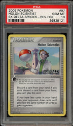 PSA 10 HOLON SCIENTIST DELTA SPECIES-REV.FOIL