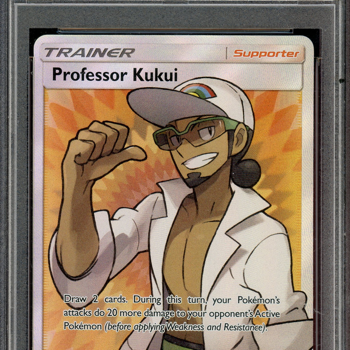 pokemon trainer card professor kukui PSA 10 FA/PROFESSOR KUKUI
