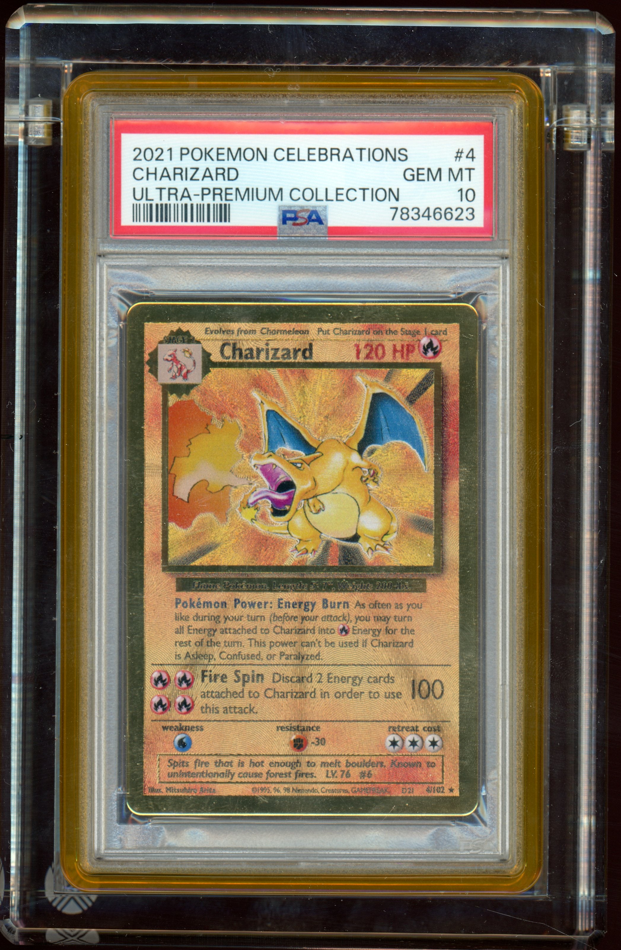 PSA 10 CHARIZARD ULTRA-PREMIUM COLLECTION