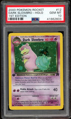 PSA 10 DARK SLOWBRO  HOLO 1ST EDITION POKEMON ROCKET