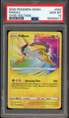PSA 10 RAIKOU VIVID VOLTAGE