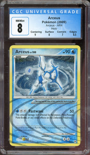 CGC 8 ARCEUS AR4