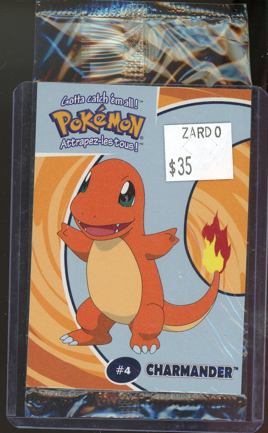 Charmander #4 Stadium Danone [Sealed]