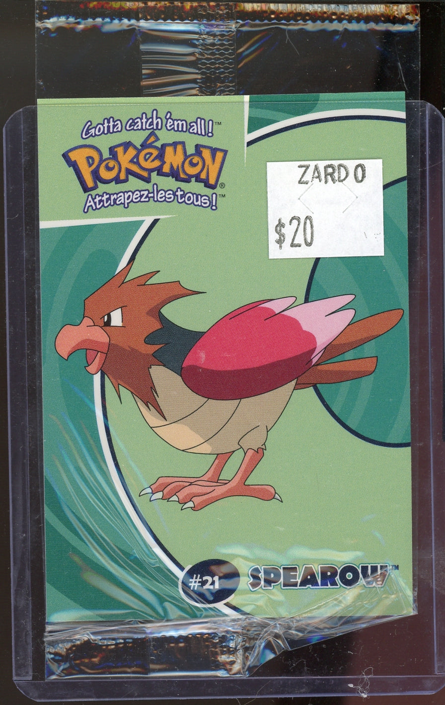 Spearow #21 Stadium Danone [Sealed]
