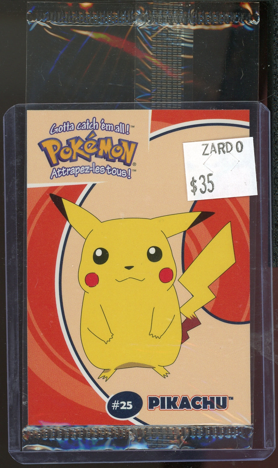 PIKACHU #25 STADIUM DANONE (SEALED)