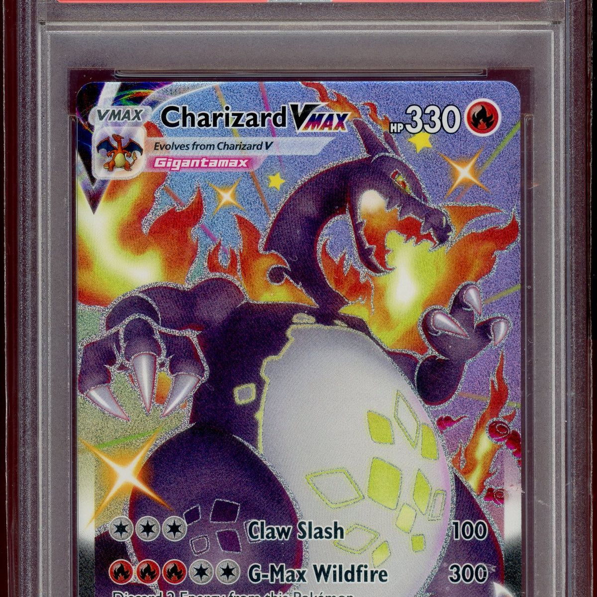 pokemon charizard vmax card price Trading Game S4a 308/190 SSR (Rank A) Encased in a durable acrylic holder to highlight the vibrant artwork of this fan Pokemon Charizard VMAX HP330 Gold