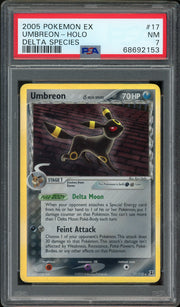 PSA 7 UMBREON HOLO DELTA SPECIES