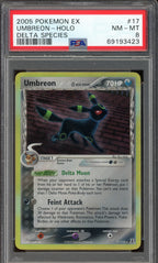 PSA 8 UMBREON EX HOLO DELTA SPECIES