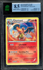 MNT 8.5 CHARIZARD B&W BOUNDARIES CROSSED