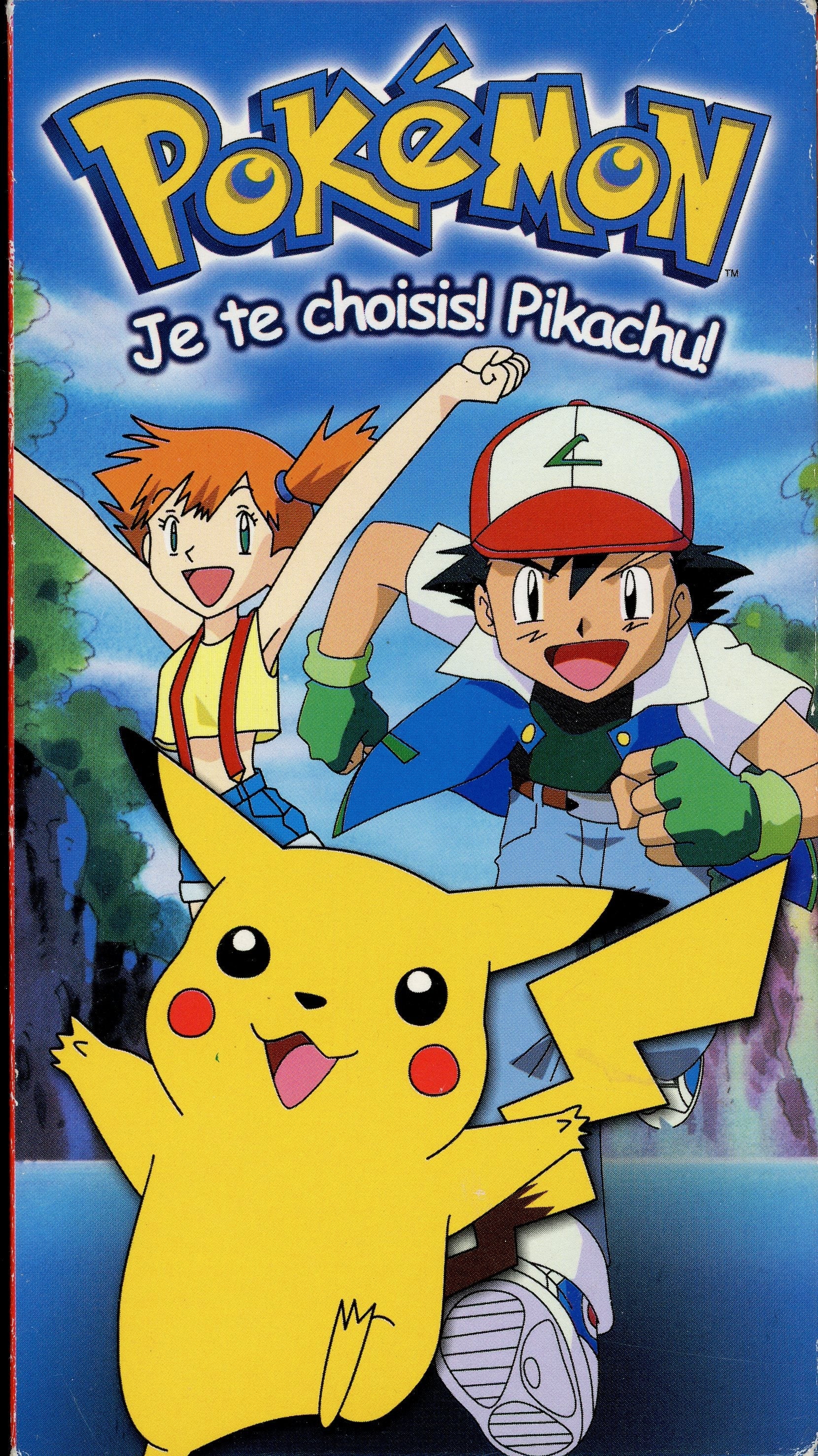 Je te Choisis! Pikachu! Pokémon French Version Tape