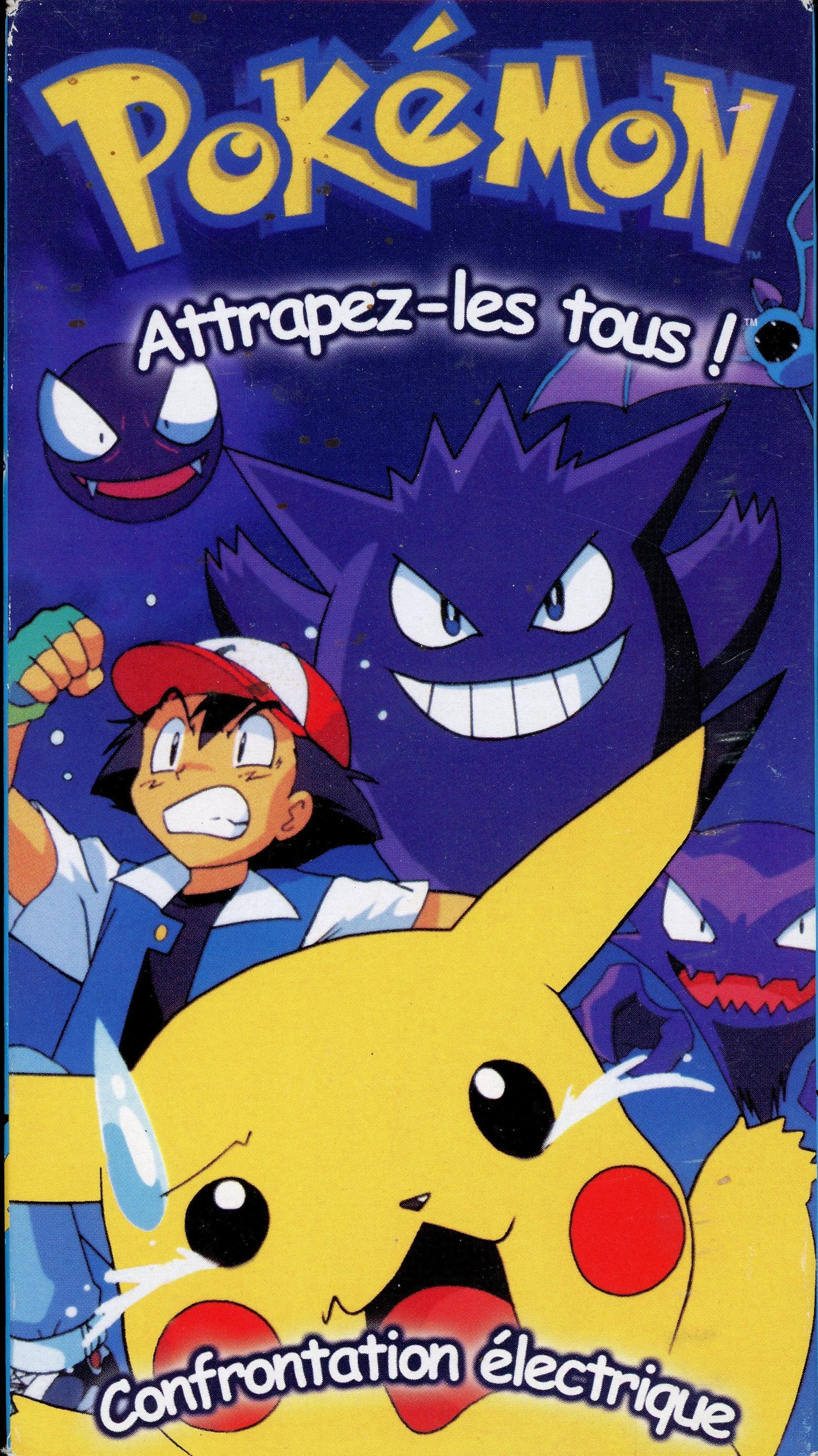 Confrontation électrique Attrapez-les tous ! Pokémon French Version Tape