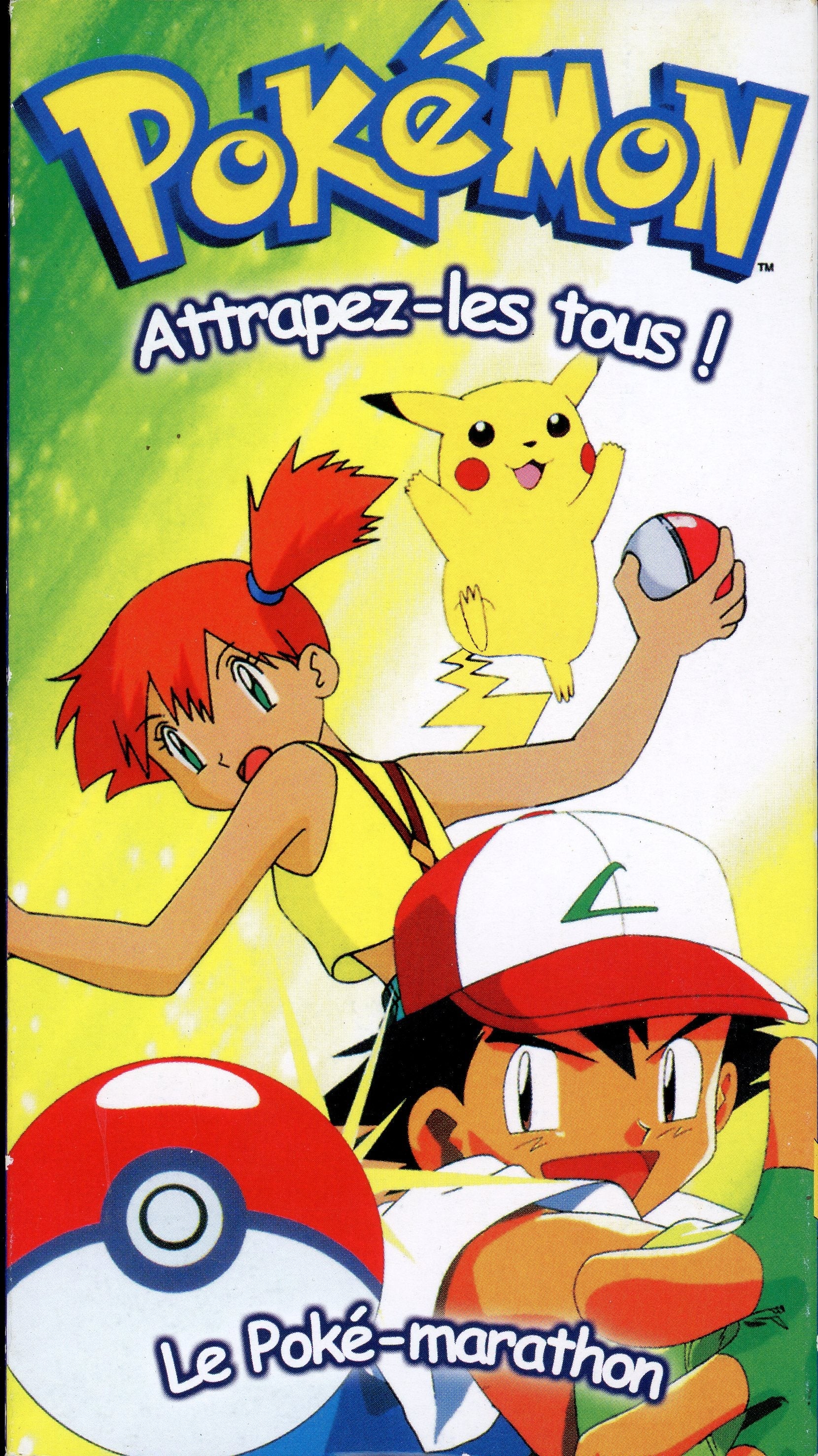 Le Poké-marathon Attrapez-les tous ! Pokémon French Version Tape