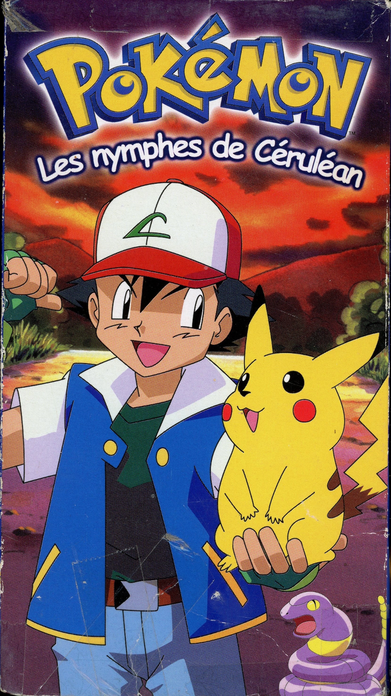 Les rymphes de Céruléan Pokémon French Version Tape