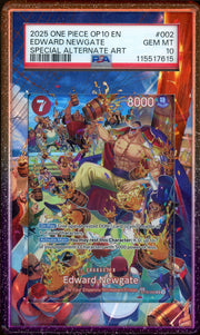 PSA 10 EDWARD NEWGATE OP10 SP