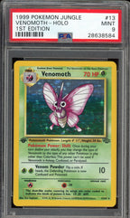 PSA 9 VENOMOTH HOLO JUNGLE 1ST EDITION