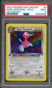 PSA 9 DARK PORYGON 2 HOLO NEO DESTINY 1ST EDITION