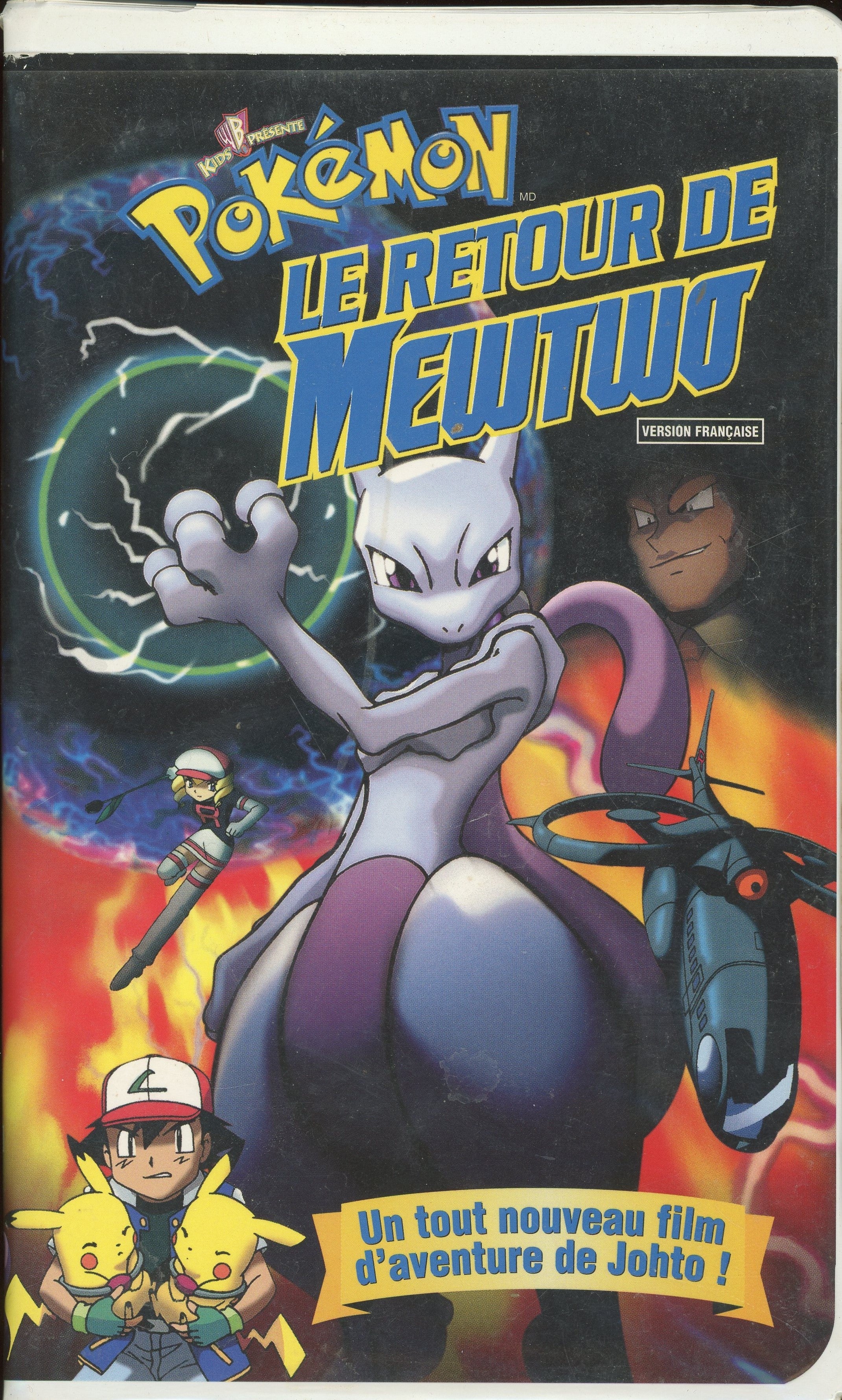 Le retour de Mewtwo Pokémon French Version Tape