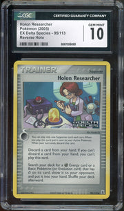 CGC 10 HOLON RESEARCHER REV HOLO EX DELTA SPECIES