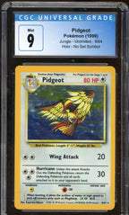 CGC 9 PIDGEOT HOLO JUNGLE *NO SYMBOL*