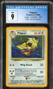 CGC 9 PIDGEOT HOLO JUNGLE *NO SYMBOL*
