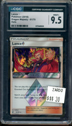 CGC 9.5 LANCE DRAGON MAJESTY