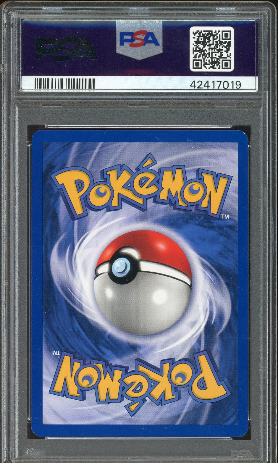 PSA 9 SHINING GYARADOS NEO REVELATION *DOUBLE HOLO ERROR*