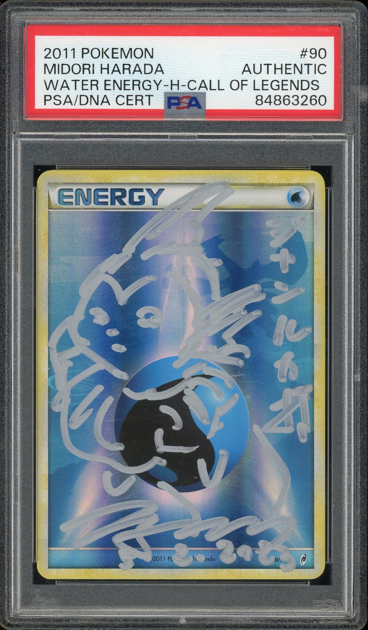 PSA AUTHENTIC MIDORI HARADA - WATER ENERGY-H-CALL OF LEGENDS