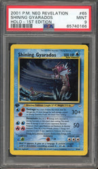 PSA 9 SHINING GYARADOS HOLO NEO REVELATION 1ST EDITION
