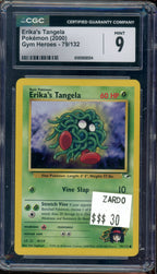 CGC 9 ERIKA'S TANGELA GYM HEROES