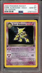 PSA 10 DARK ALAKAZAM HOLO 1ST EDITION