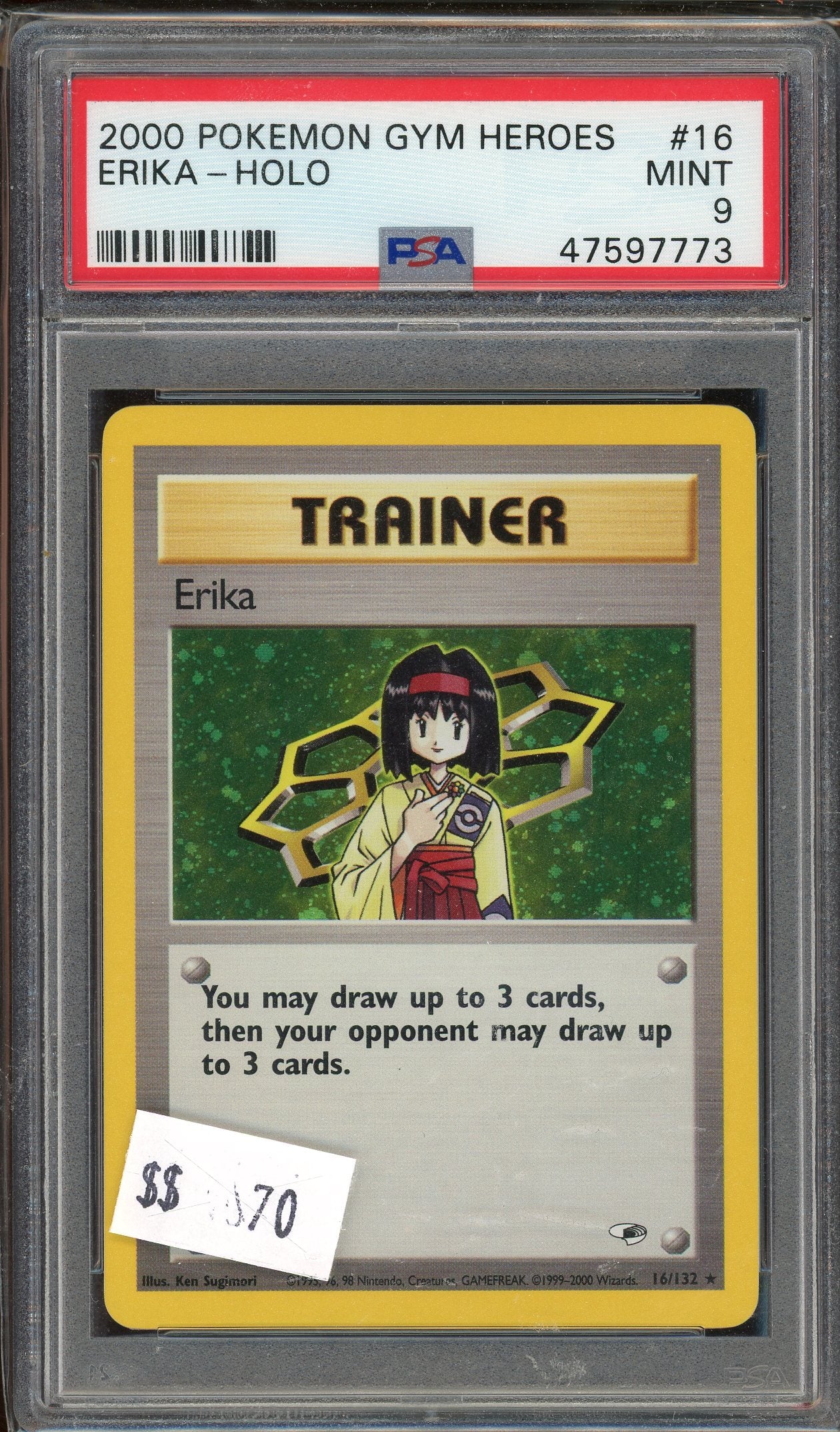 PSA 9 ERIKA-HOLO