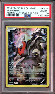 PSA 10 DARKRAI PROMO MYTHICAL COLLECTION