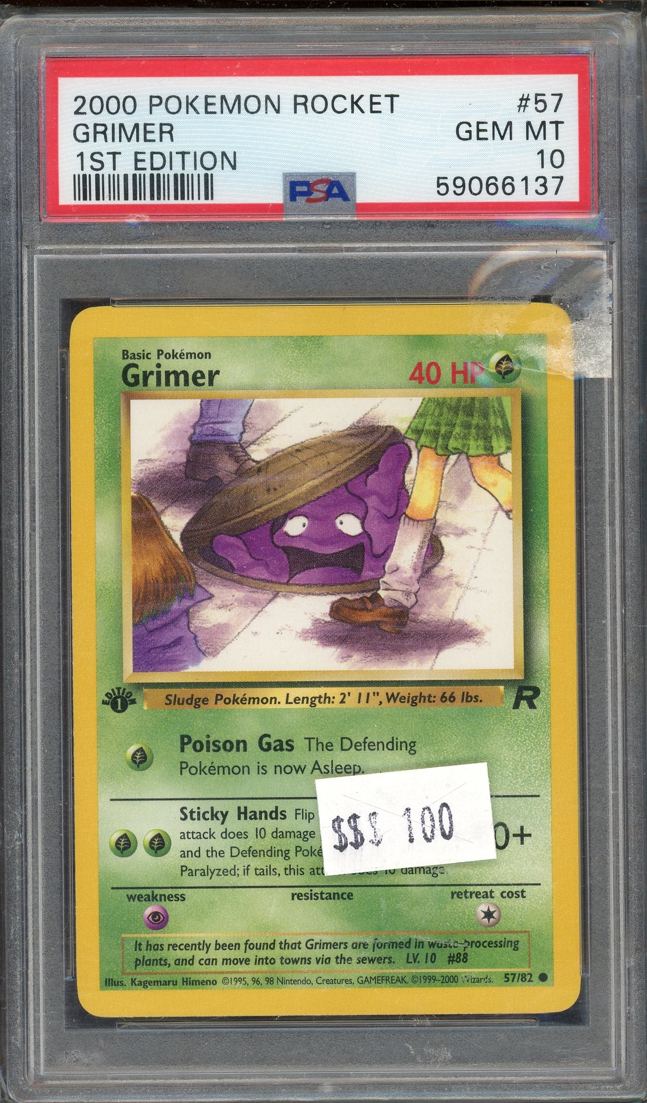 PSA 10 GRIMER 1ST EDITION