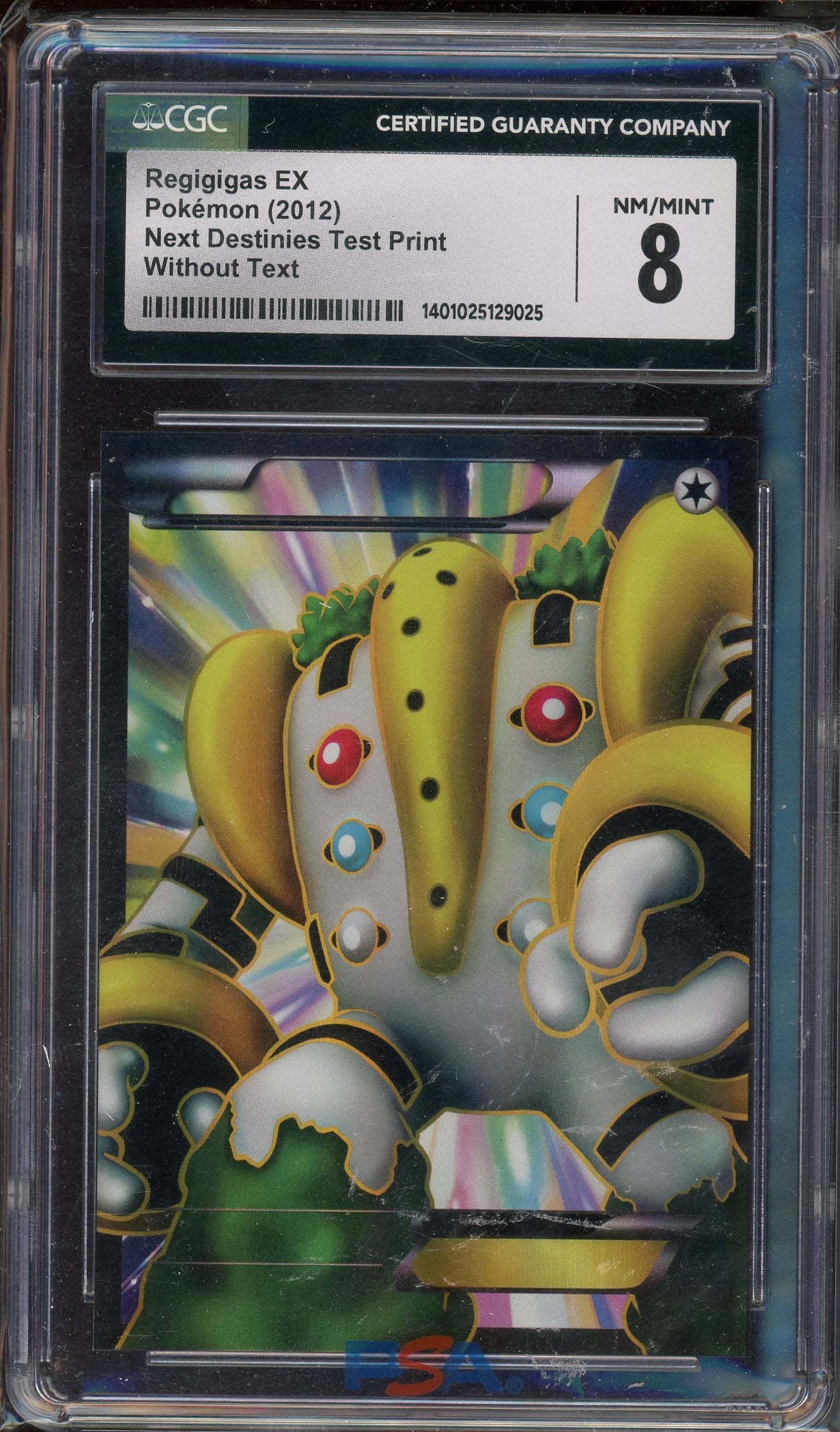 CGC 8 REGIGIGAS EX WITHOUT TEXT