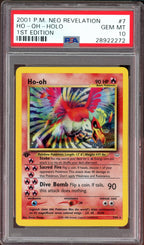 PSA 10 HO-OH HOLO 1ST EDITION NEO REVELATION