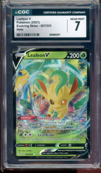 CGC 7 LEAFEON V EVOLVING SKIES
